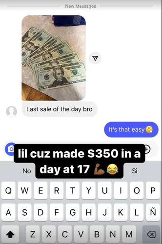 Customer testimonial screenshot